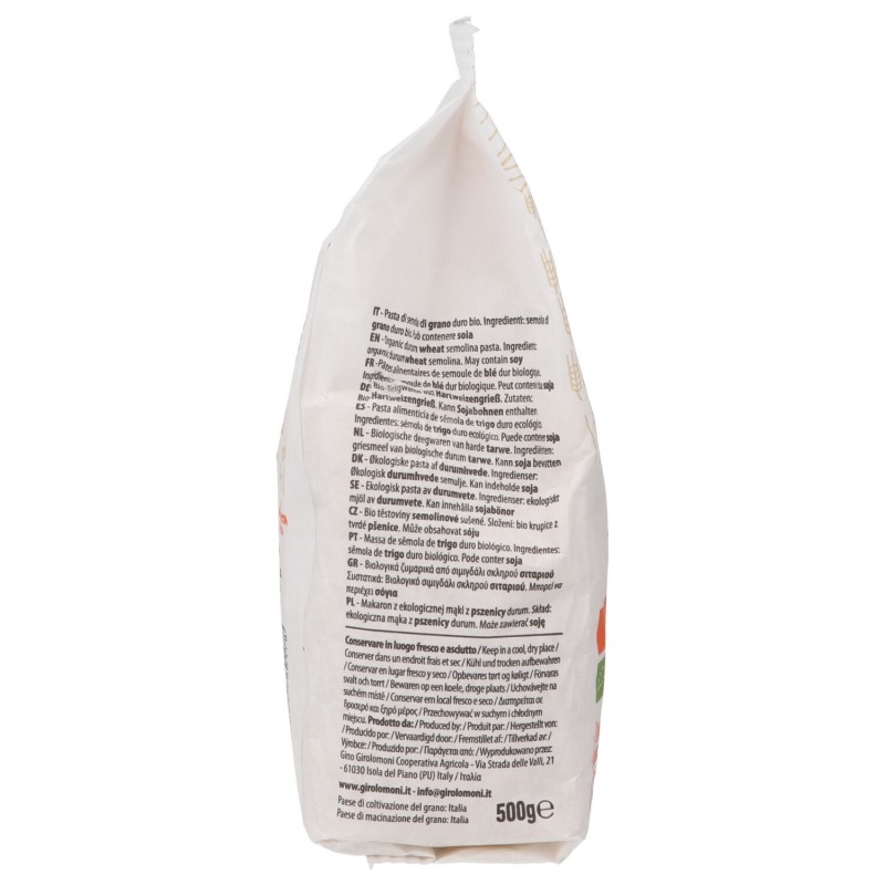 Pastina Alfabeto di semola di grano duro Biologica