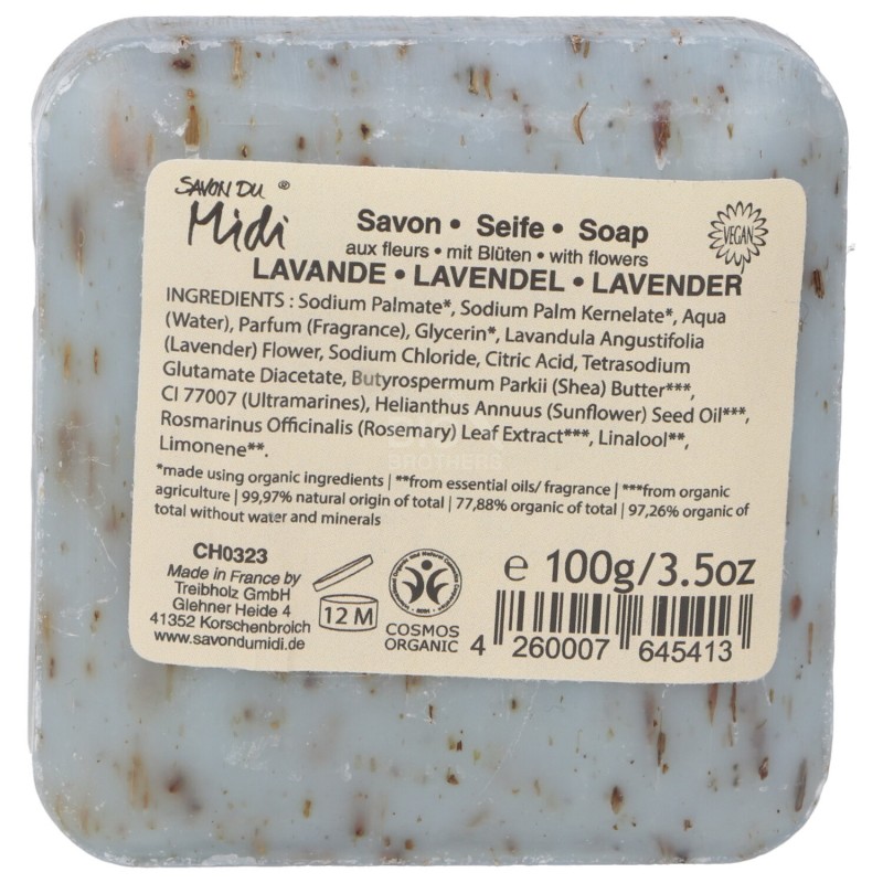 Saponetta ai Fiori di Lavanda vegetale