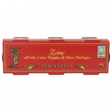 Tonno all'olio extravergine di oliva biologico Tonno all'olio extravergine di oliva biologico