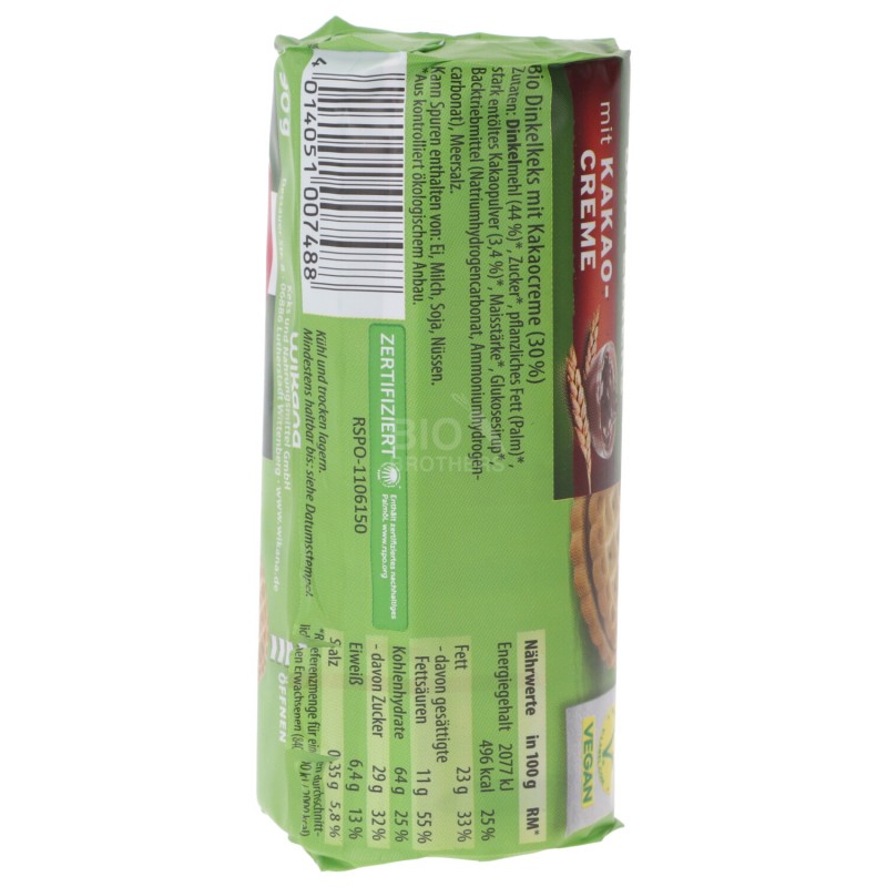 MINI BISCOTTINO FARCITO CACAO 90G 