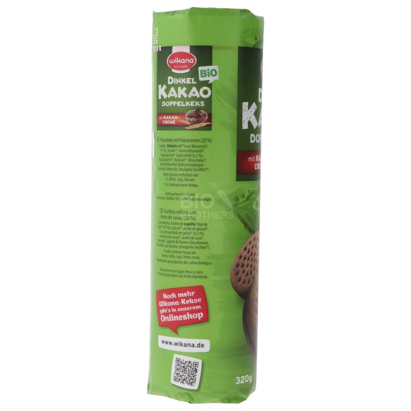 BISC.DOPPIO FARRO CACAO VEGAN BIO 320G