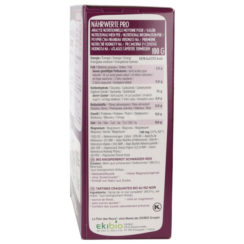 Tartine tostate estruse al riso nero