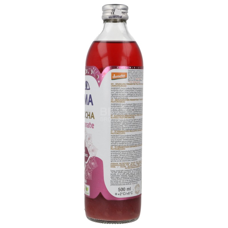 KOMBUCHA MELOGRANO 500ML KARMA