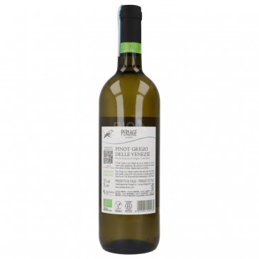 VINO PINOT GRIGIO DOC BIOLOGICO 750ML PERLAGE VINO PINOT GRIGIO DOC BIOLOGICO 750ML PERLAGE