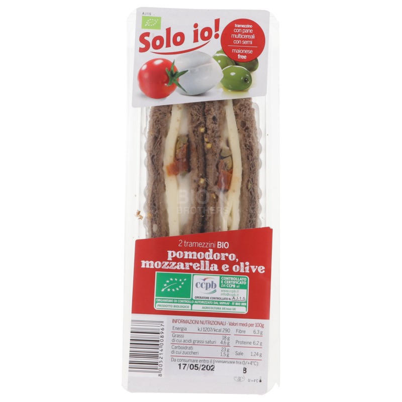 TRAMEZZ. POMOD.MOZZARELLA OLIVE 150GR