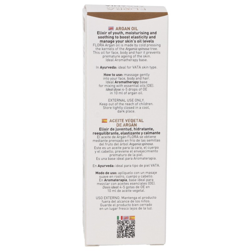 OLIO DI ARGANIA BIOLOGICO 50ML FLORA