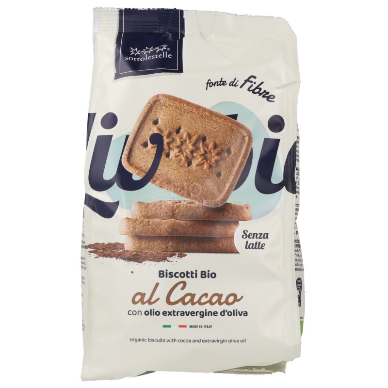 Frollini al Cacao Biologici Senza Latte