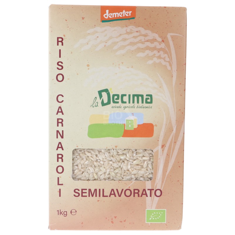 RISO CARNAROLI SEMILAVORATO DEMETER 1KG