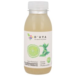 Succo d'uva con bergamotto e menta piperita