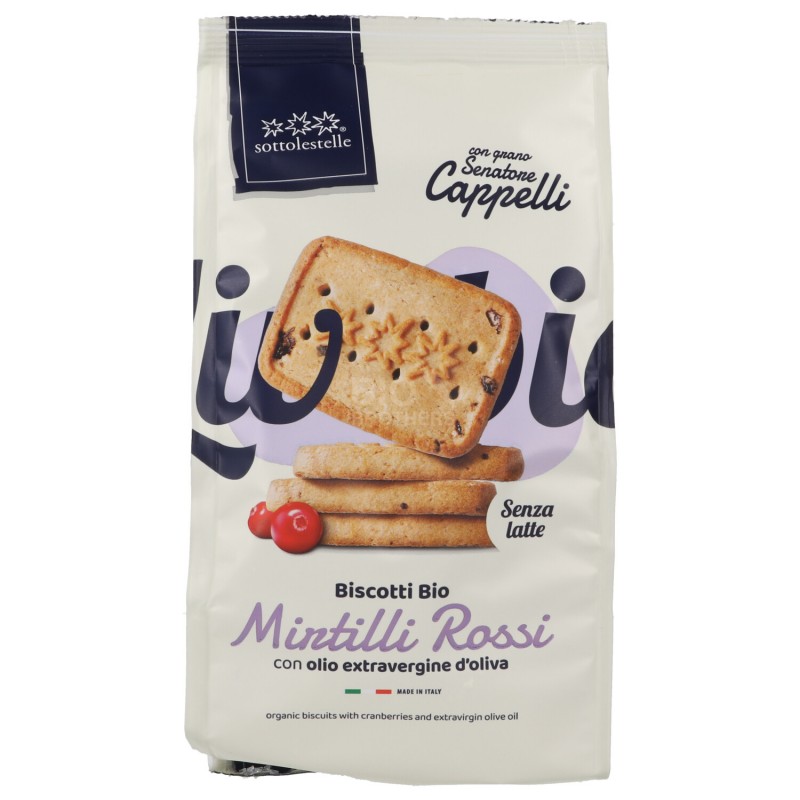 Biscotti Senatore Cappelli & Frutti  Rossi biologici