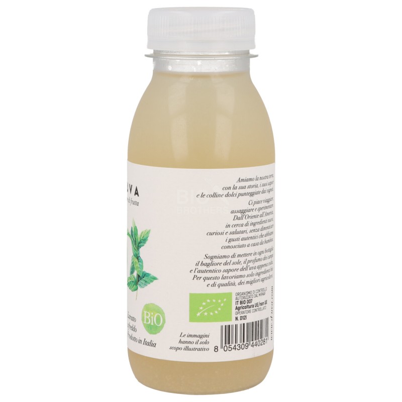 Succo d'uva con bergamotto e menta piperita