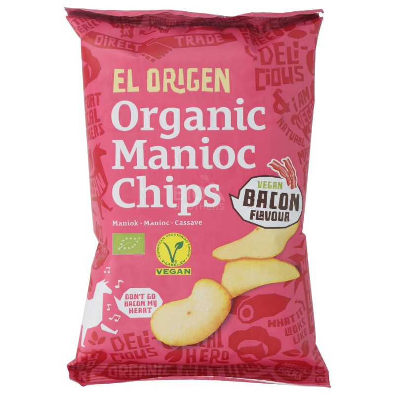CHIPS MANIOCA BACON VEGAN 60G