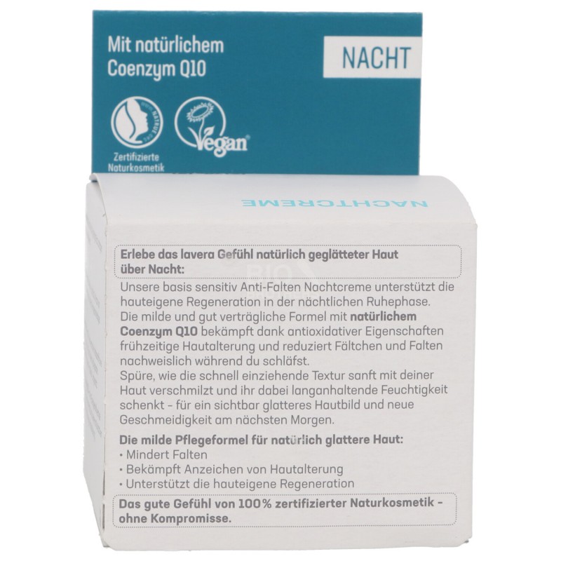 BASIS ANTI-AGE Q10 NOTTE 50ML LAVERA