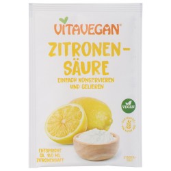 Acido Citrico per uso alimentare in bustina