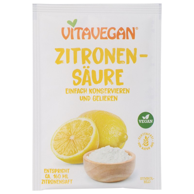 Acido Citrico per uso alimentare in bustina