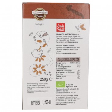 FRISELLE INTEGR. GR.DURO BIO 250GR FRISELLE INTEGR. GR.DURO BIO 250GR