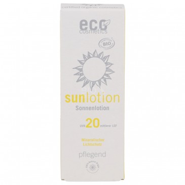 LOZIONE SOLARE SPF 20 100ML ECO COSMETICS