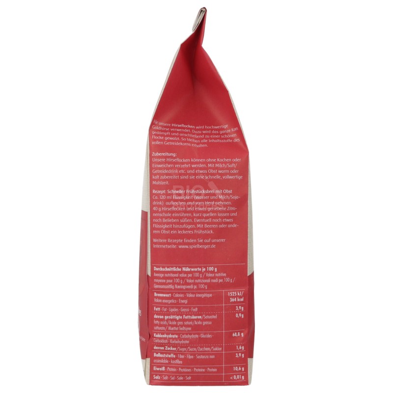 FIOCCHI DI MIGLIO BIO 500G SPIELB.