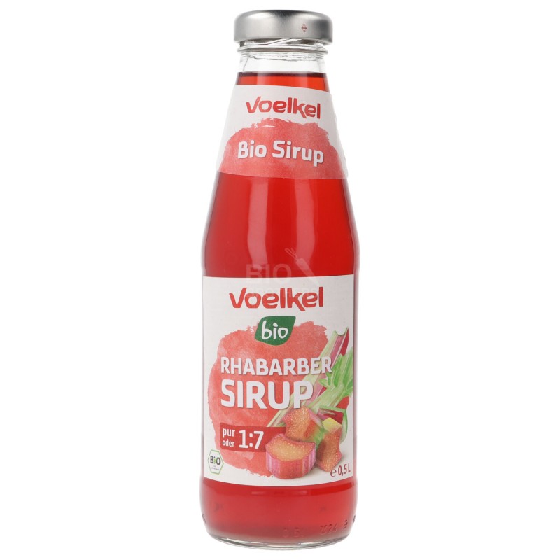 SCIROPPO DI RABARBARO BIO 500ML VOELKEL