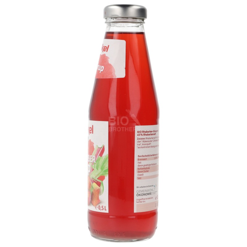 SCIROPPO DI RABARBARO BIO 500ML VOELKEL