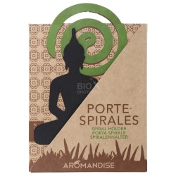 SUPP.BUDDHA BRUCIA SPIRLAE METALLO 1PZ