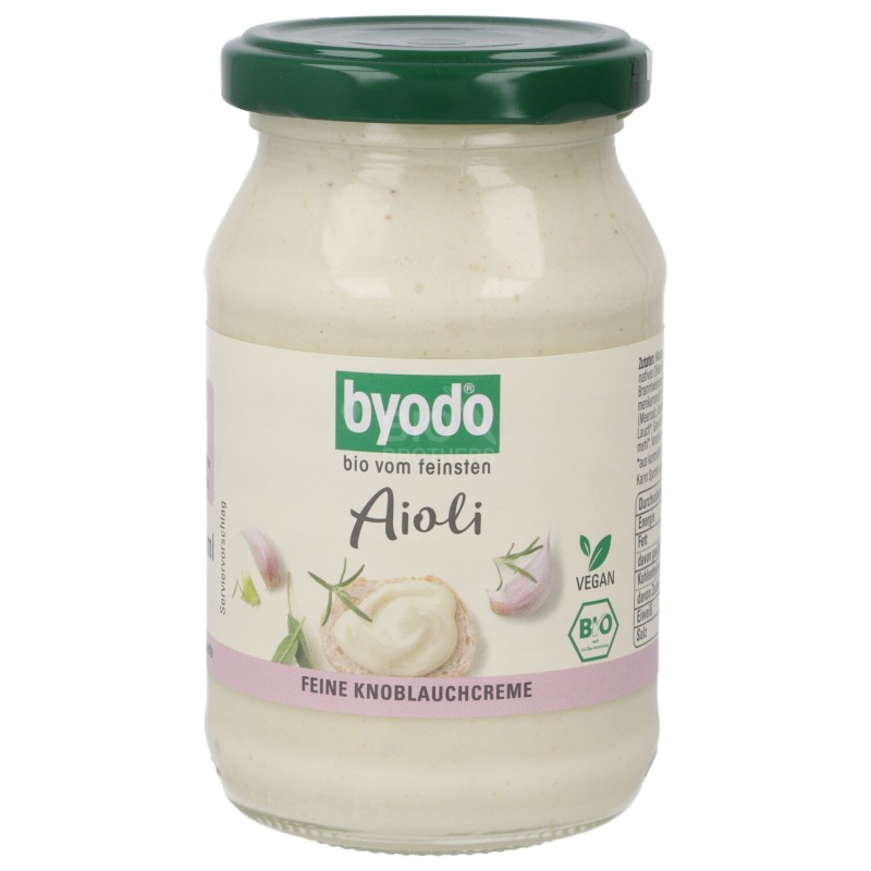 Aioli Bio Vegan salsa all'aglio