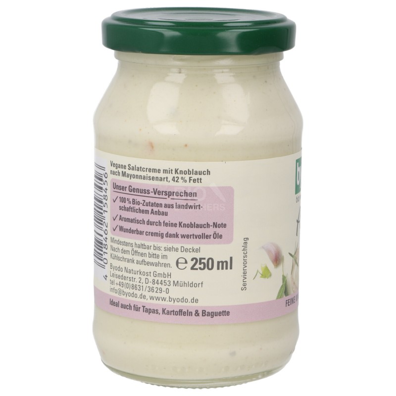 Aioli Bio Vegan salsa all'aglio