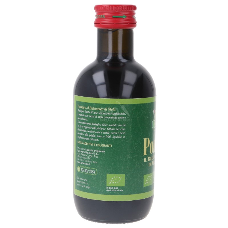 Aceto balsamico di mela senza coloranti media densità