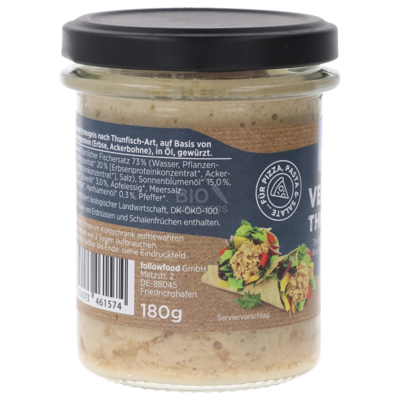 TO-NO ALTERNATIVA VEG BIO 180G FOLLOWFOOD