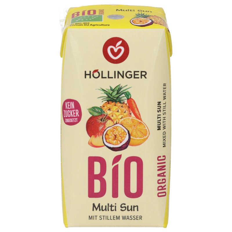 MULTI SUNRISE MINI & ACQUA 200ML HOLLINGER