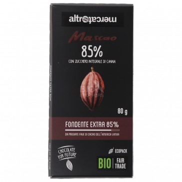 CIOCCOLATO FONDENTE 85% 80G CTM CIOCCOLATO FONDENTE 85% 80G CTM