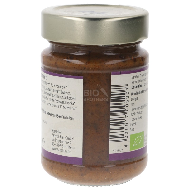 Pasta al Curry Green Thai biologica