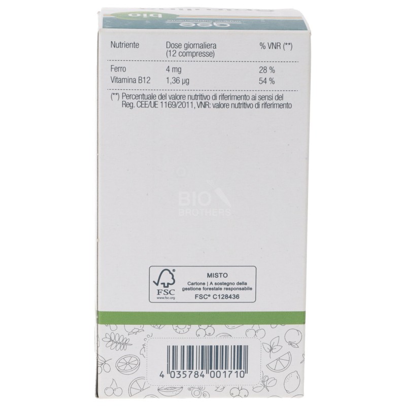 BIO SPIRULINA INTEGRATORE ALIMENTARE 240 COMPRESSE GSE