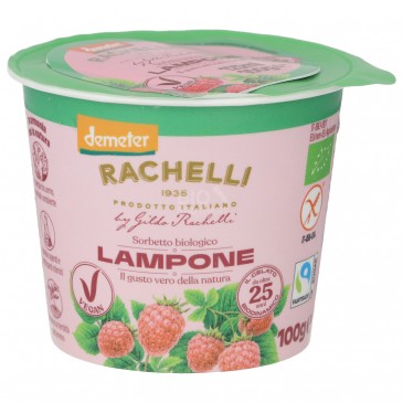 Sorbetto ai Lamponi Biodinamico in coppetta Sorbetto ai Lamponi Biodinamico in coppetta