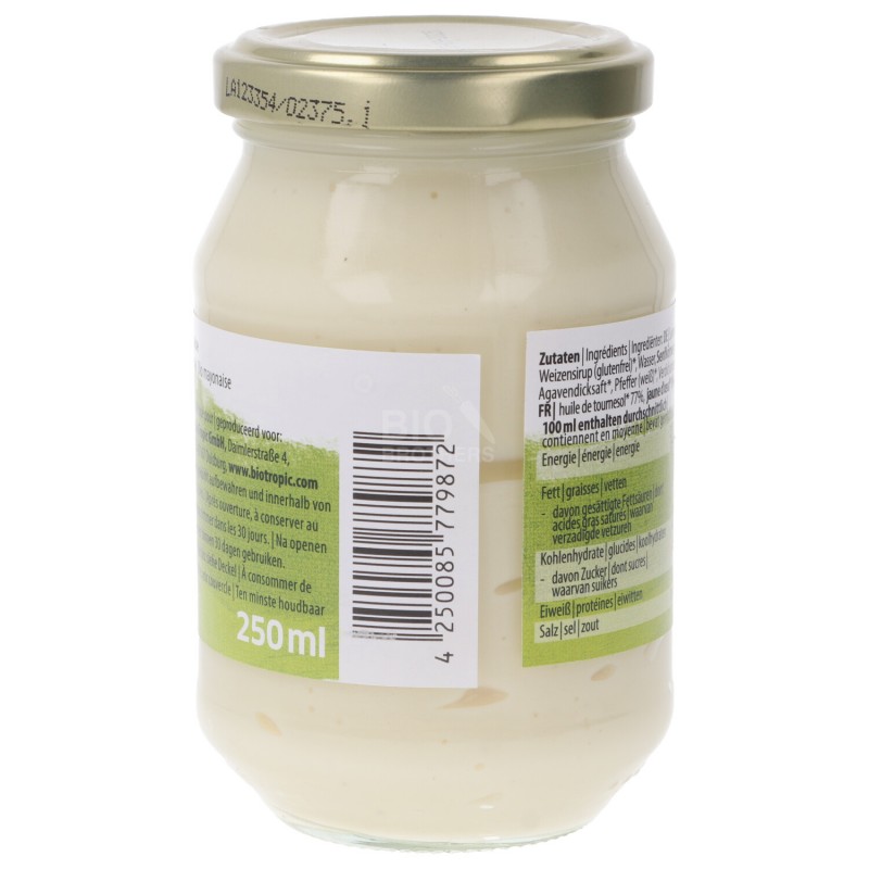 MAYONESE BIOLOGICA 250ML GREEN