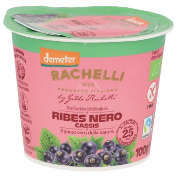 Sorbetto Ribes Nero biodinamico in coppetta Sorbetto Ribes Nero biodinamico in coppetta