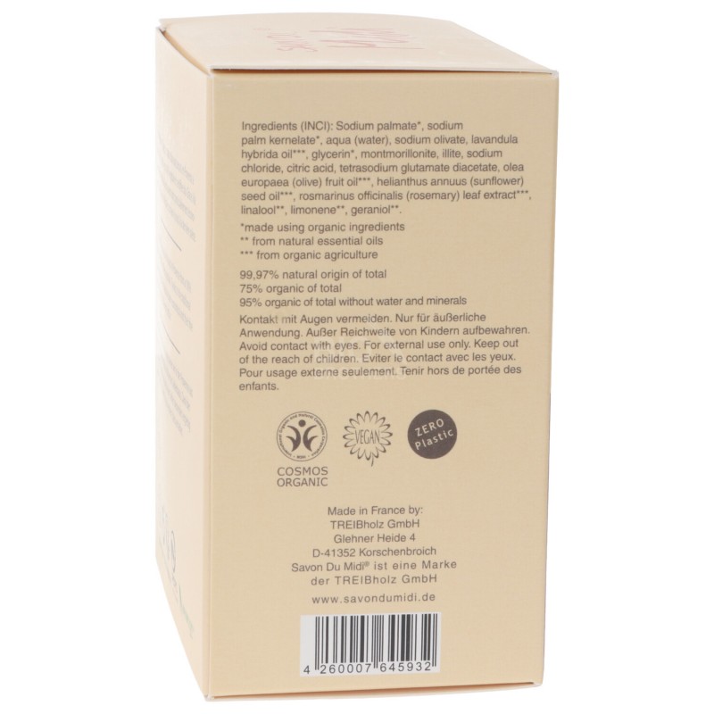 Sapone all'olio di oliva e lavanda