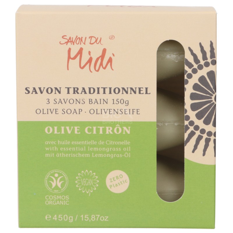 TRIS SAPON. CITRON 3X150G BOX S.DU.MIDI