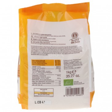 ZUCCHERO CANNA BIO 1KG CITTA' ZUCCHERO CANNA BIO 1KG CITTA'