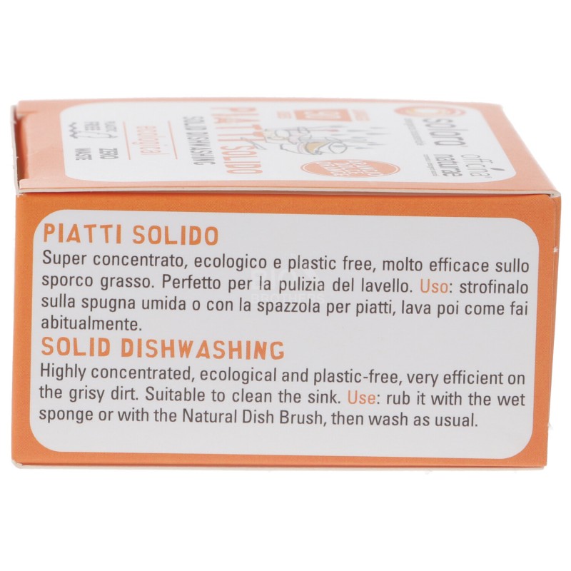 DET.PIATTI SOLIDO ARANCIO ECO 80G SOLARA
