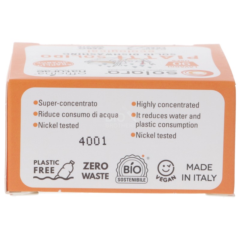 DET.PIATTI SOLIDO ARANCIO ECO 80G SOLARA
