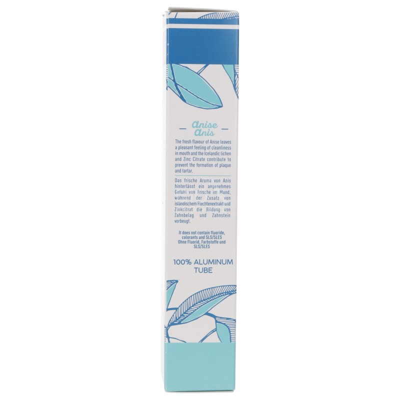 Gel Dentifricio all'Anice omeocompatibile senza fluoro
