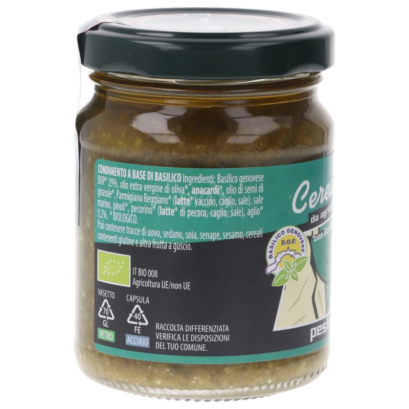 Pesto Ligure al Basilico biologico