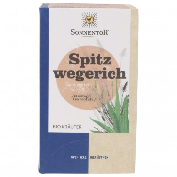 PIANTAGGINE PER INFUSO IN FILTR.BIO 18X1.2G SNN PIANTAGGINE PER INFUSO IN FILTR.BIO 18X1.2G SNN