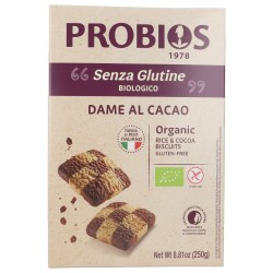 Dame riso e cacao biscotti biologici senza glutine