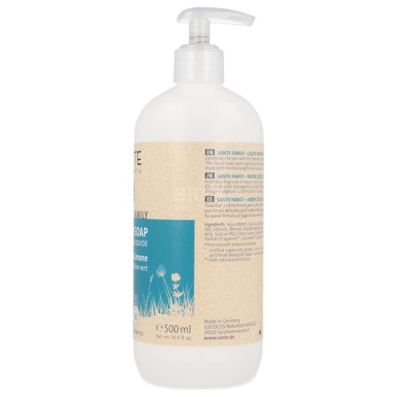 SAPONE LIQUID.FAMILY ALOE&LIMONE 500ML