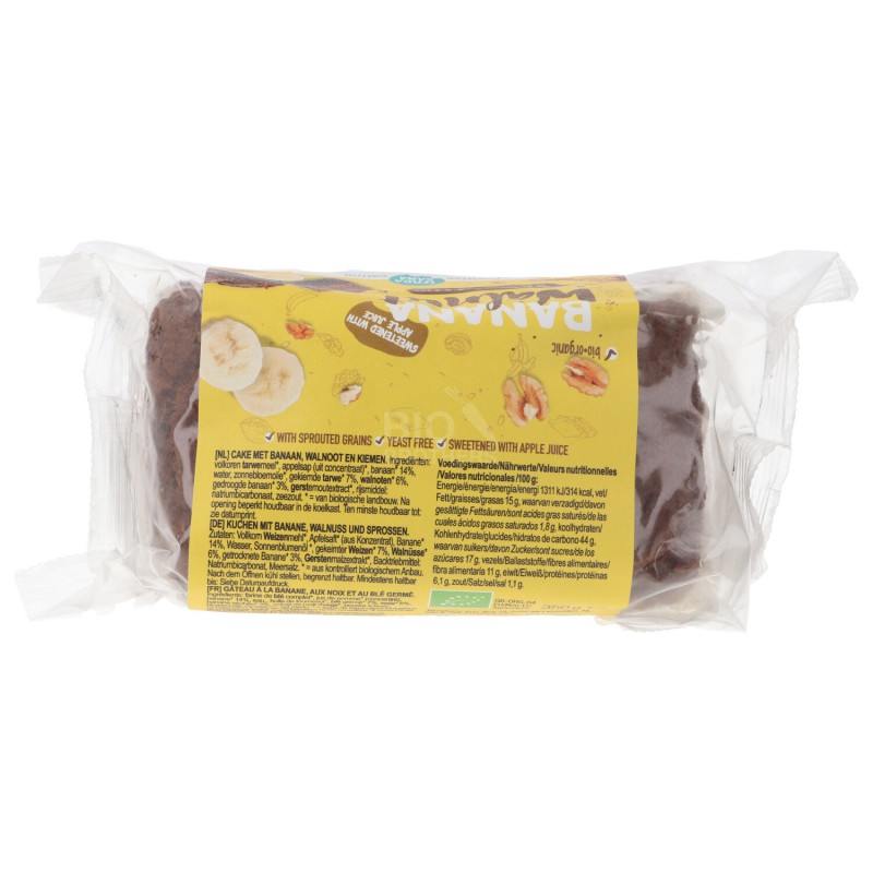 BANANA-CAKE & NOCI BIO 350G TER.SANA