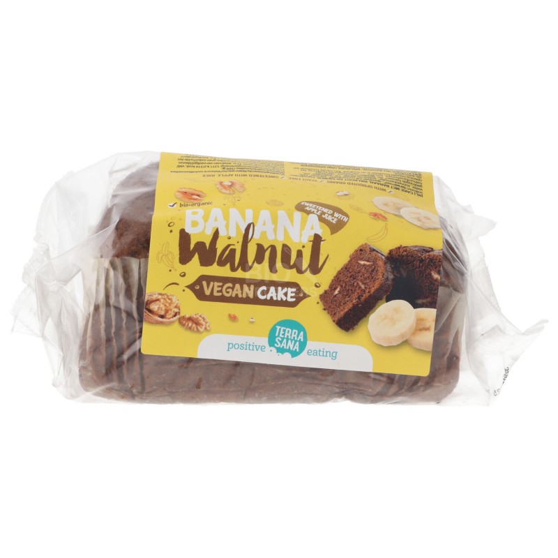 BANANA-CAKE & NOCI BIO 350G TER.SANA