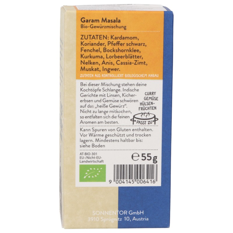 Garam Masala Biologico