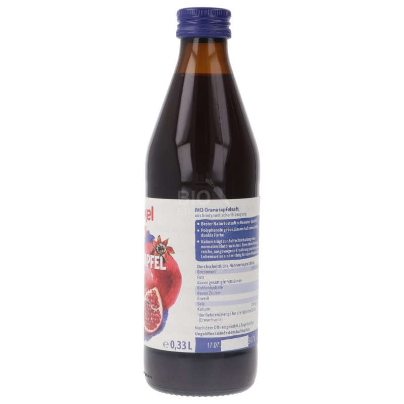 Succo di melagrana 100% Biodinamico bottiglia piccola